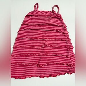 Hanna Andersson Pink Striped Dress